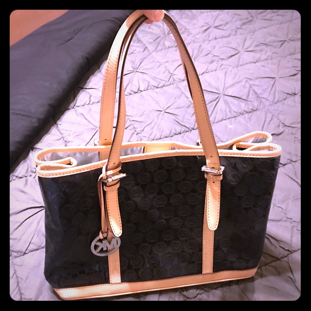 Authentic black Michael Kors purse